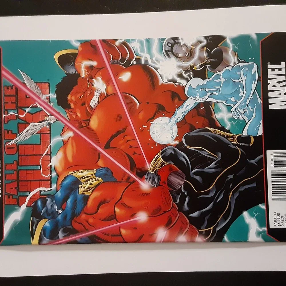 HULK #19 (2008 SERIES) RED HULK COVER BY ED MCGUINNESS, WRITTEN BY JEPH LOEB - Picture 11 of 11